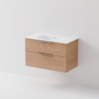 Lineare 900 Vanity | 2 Drawer | Inset Basin