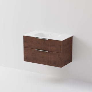 Lineare 900 Vanity | 2 Drawer | Inset Basin