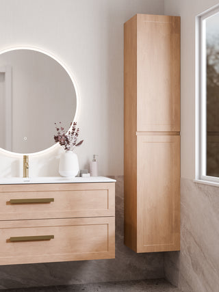 Lineare Tall Bathroom Cabinet | Loft Front