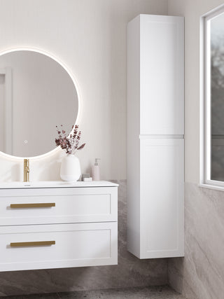 Lineare Tall Bathroom Cabinet | Loft Front