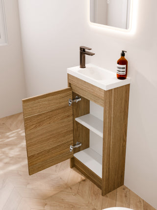 classic-oak-450mm-floorstanding-wc-vanity-open-door-storage-view