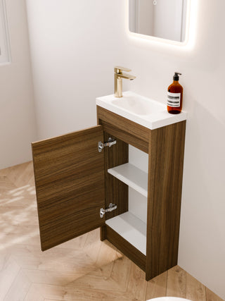 danish-walnut-450mm-floorstanding-wc-vanity-open-door-storage-view
