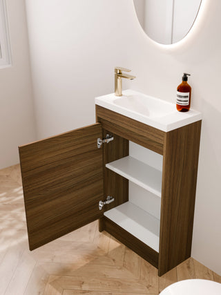 danish-walnut-550mm-floorstanding-wc-vanity-open-door-storage-view