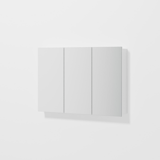 Luxe 1050mm Mirror Cabinet | 3 Door
