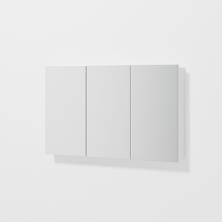 Luxe 1200mm Mirror Cabinet | 3 Door