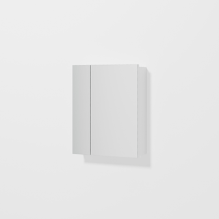 Luxe 600mm Mirror Cabinet | 2 Door