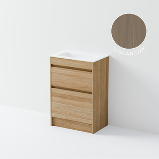 code-interiors-luxe-slim-600-floorstanding-vanity-tuscan-oak-timberland-colour-swatch
