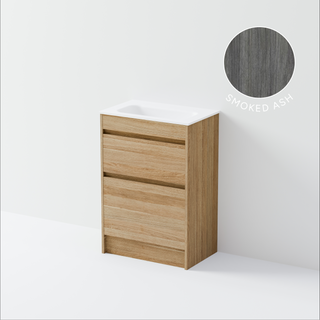 code-interiors-luxe-slim-600-floorstanding-vanity-smoked-ash-timberland-colour-swatch
