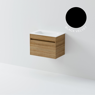 Luxe 600 Slim Wall Hung Vanity | 1 Drawer