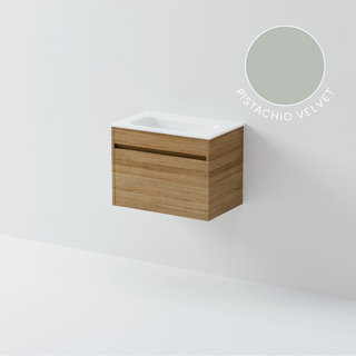 Luxe 600 Slim Wall Hung Vanity | 1 Drawer