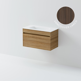 Luxe 750 Slim Wall Hung Vanity | 1 Drawer