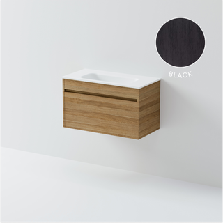 Luxe 750 Slim Wall Hung Vanity | 1 Drawer