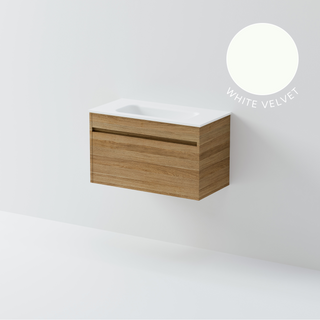 Luxe 750 Slim Wall Hung Vanity | 1 Drawer