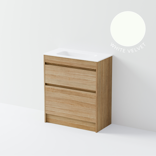 code-interiors-luxe-slim-750-floorstanding-vanity-prime-white-velvet-colour-swatch
