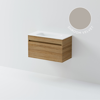 Luxe 750 Slim Wall Hung Vanity | 1 Drawer