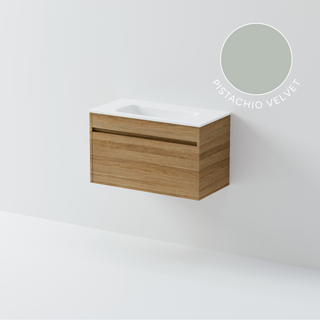 Luxe 750 Slim Wall Hung Vanity | 1 Drawer