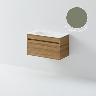 Luxe 750 Slim Wall Hung Vanity | 1 Drawer
