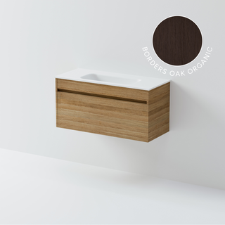 Luxe 900 Slim Wall Hung Vanity | 1 Drawer