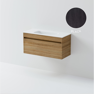 Luxe 900 Slim Wall Hung Vanity | 1 Drawer