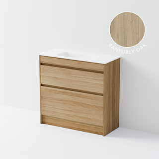 code-interiors-luxe-slim-900-floorstanding-vanity-ranfurly-oak-timberland-colour-swatch
