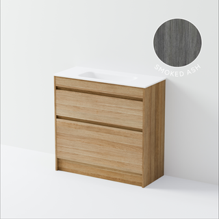 code-interiors-luxe-slim-900-floorstanding-vanity-smoked-ash-timberland-colour-swatch
