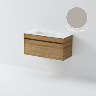 Luxe 900 Slim Wall Hung Vanity | 1 Drawer