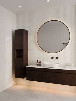 Luxe Tall Bathroom Storage Cabinet