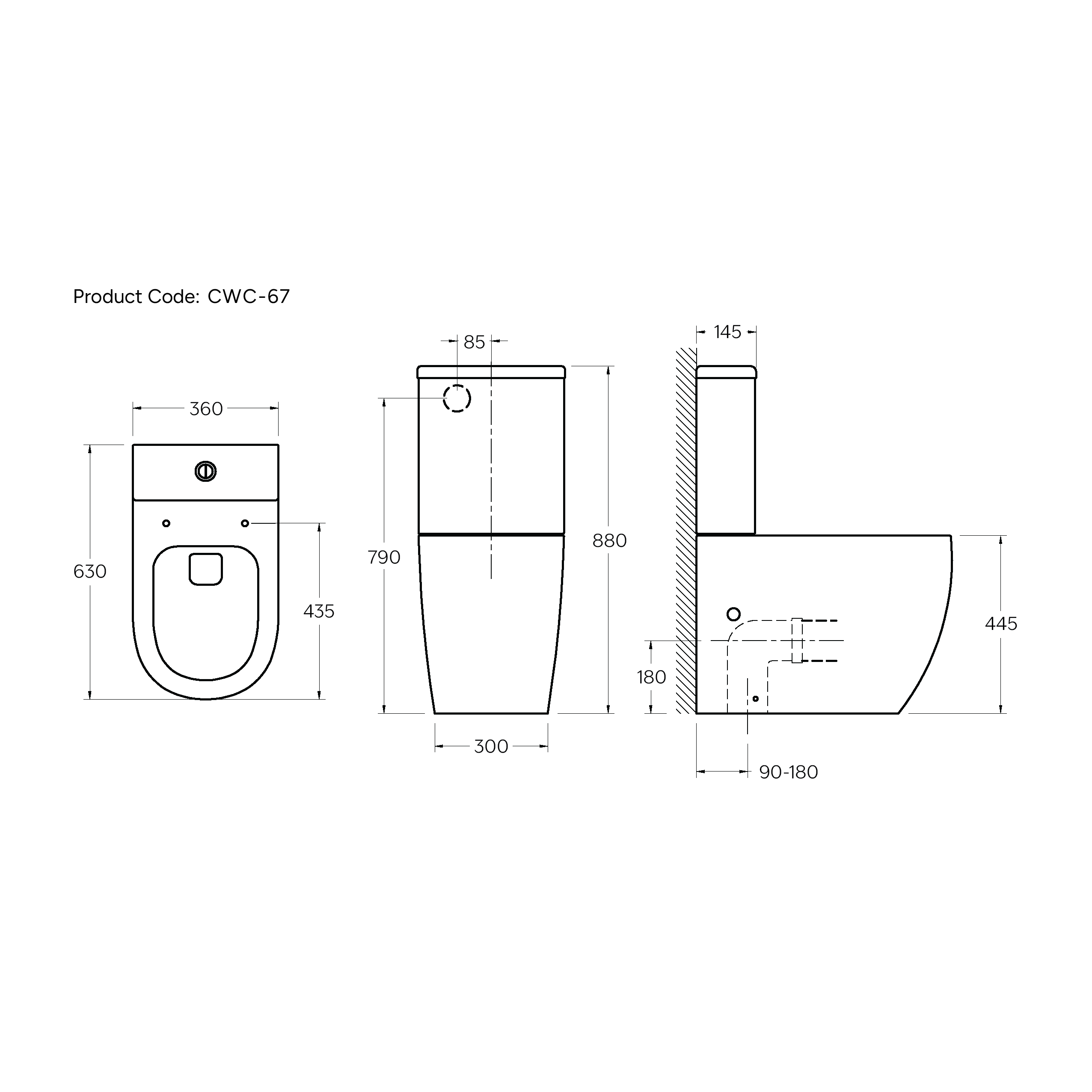 CODE-FLOW-TYPHOON-OVERHEIGHT-BTW-TOILET-SUITE-GLOSS-WHITE-MEASUREMENTS