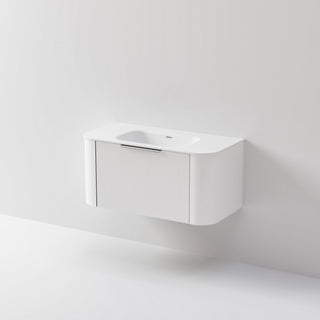 Nature 1000 Vanity | Inset Basin & Pillar Drawer Front