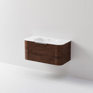 Nature 1000 Vanity | Inset Basin & Pillar Drawer Front