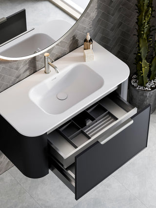 Nature 1000 Vanity | Inset Basin & Axel Drawer Front