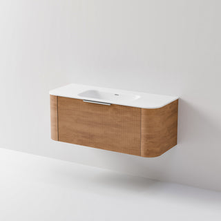 Nature 1200 Vanity | Inset Basin & Pillar Drawer Front