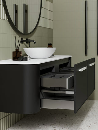 Nature 1500 Vanity | Inset Basin & Axel Drawer Front