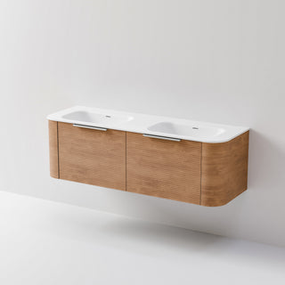 Nature 1500 Vanity | Double Inset Basin & Orchard Drawer Front