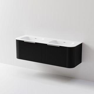 Nature 1500 Vanity | Double Inset Basin & Pillar Drawer Front
