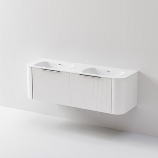 Nature 1500 Vanity | Double Inset Basin & Pillar Drawer Front