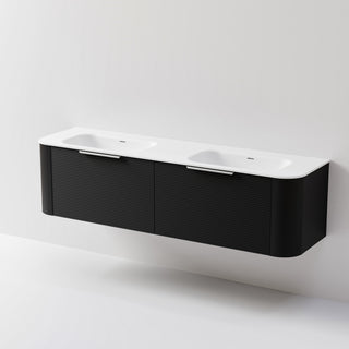 Nature 1800 Vanity | Double Inset Basin & Orchard Drawer Front