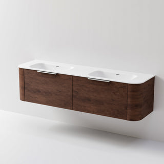 Nature 1800 Vanity | Double Inset Basin & Orchard Drawer Front