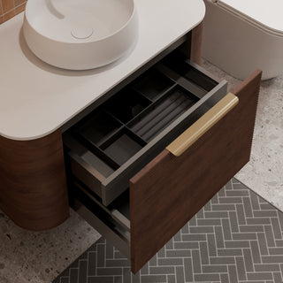 Nature 900 Vanity | Inset Basin & Orchard Drawer Front