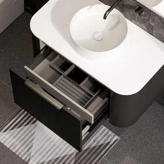 Nature 1000 Vanity | Inset Basin & Pillar Drawer Front