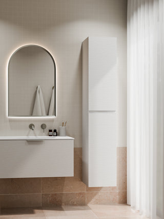 Lineare Tall Bathroom Cabinet | Orchard Front