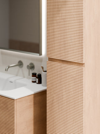 Lineare Tall Bathroom Cabinet | Orchard Front