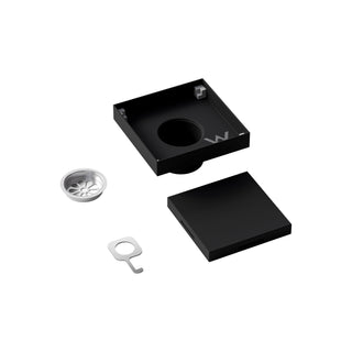 code-tile-shower-grate-kit-with-hair-filter-and-removable-key-matte-black