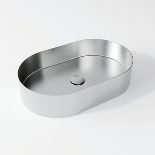 Fusion Oval Stainless Steel Basin