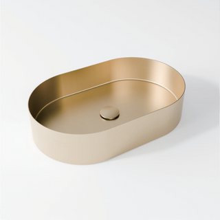 Fusion Oval Stainless Steel Basin