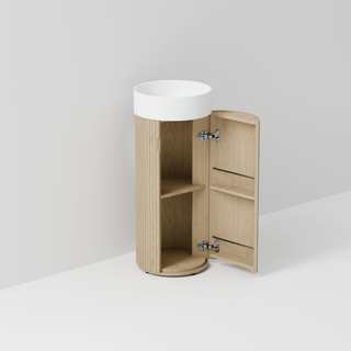 Code Sora Pedestal Vanity | With Basin