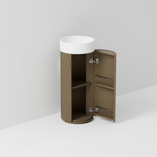 Code Sora Pedestal Vanity | With Basin