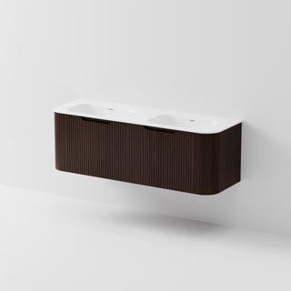 Sora 1500 Wall Hung Vanity | Double Inset Basin