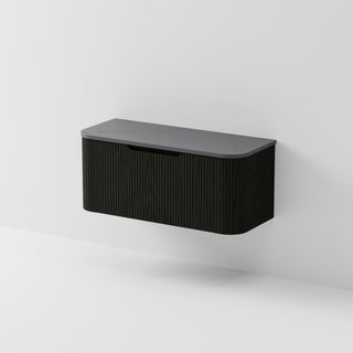 Sora 1200 Vanity | Concrete Slab Top