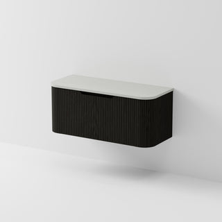Sora 1200 Vanity | Concrete Slab Top
